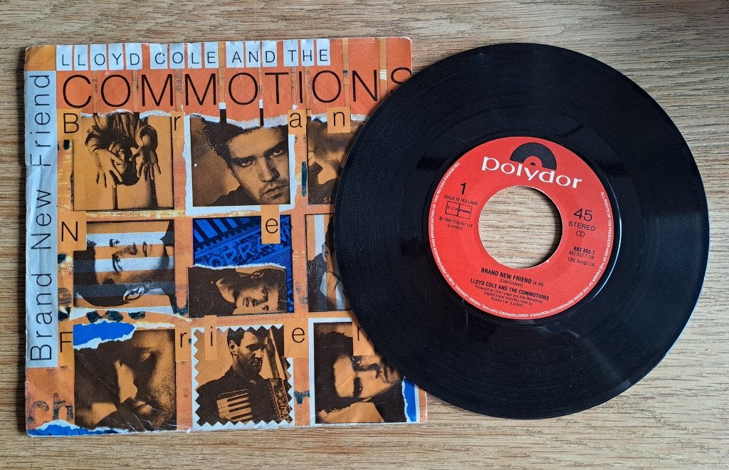Lloyd Cole And The Commotions - Brand New Friend, Gebruikt, Originele persing, 7 inch, Ophalen of Verzenden