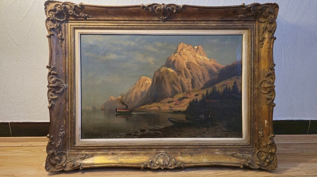 W.Barnstrorf (1875-1936), Enlèvement ou Envoi