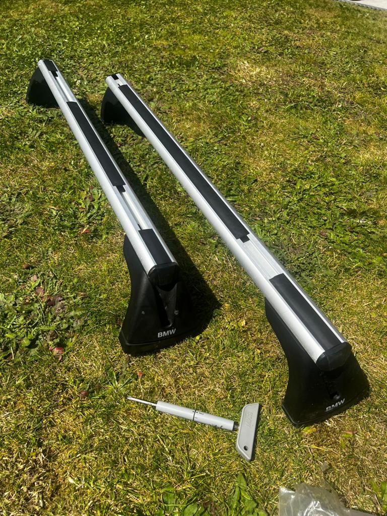 Barres de toit BMW origine  E81 E87 E90, Enlèvement, Comme neuf