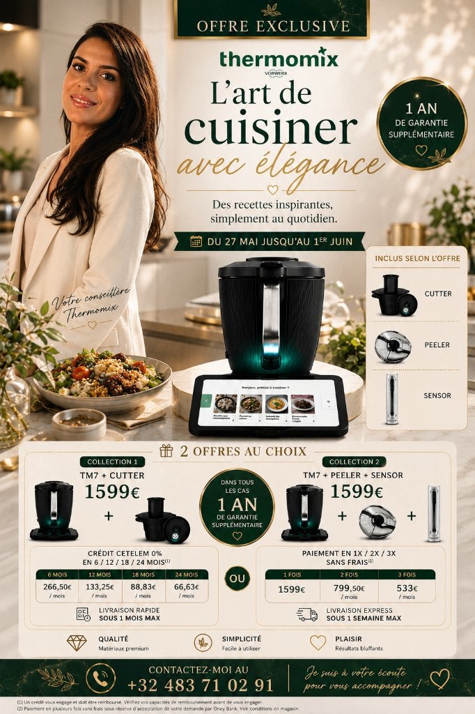 Thermomix Tm7, Envoi, Neuf, 4 à 7 personnes