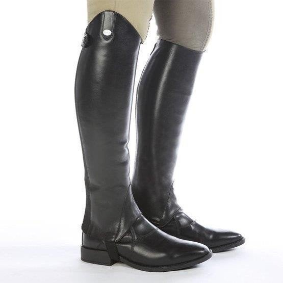 Kavelkade Chaps Leer - Aurora - Maat XS, Animaux & Accessoires, Vêtements d'équitation, Neuf, Enlèvement ou Envoi, Noir, Fermeture éclair