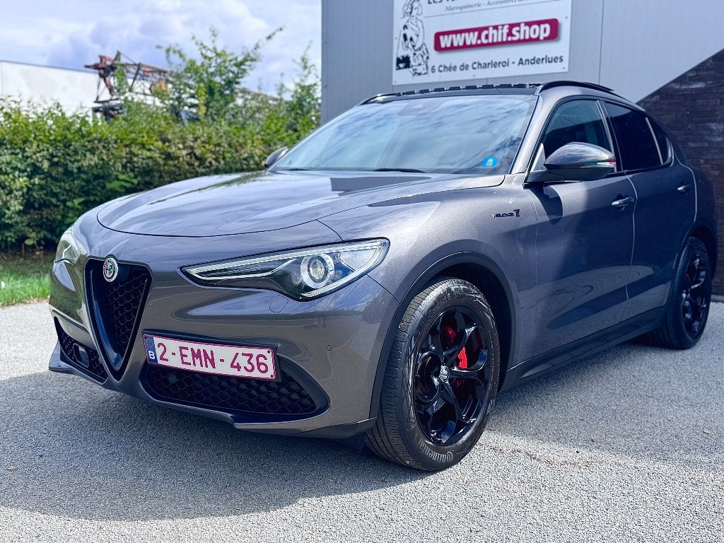 Alfa Romeo Stelvio, Auto's, Alfa Romeo, Automaat, Achterwielaandrijving, Leder, Diesel