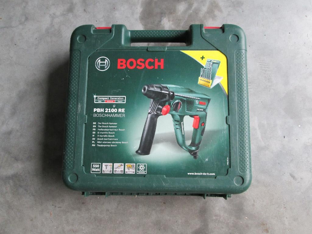 Marteau rotatif Bosch PBH2100RE, 400 à 600 watts, Enlèvement ou Envoi, Utilisé, Vitesse variable