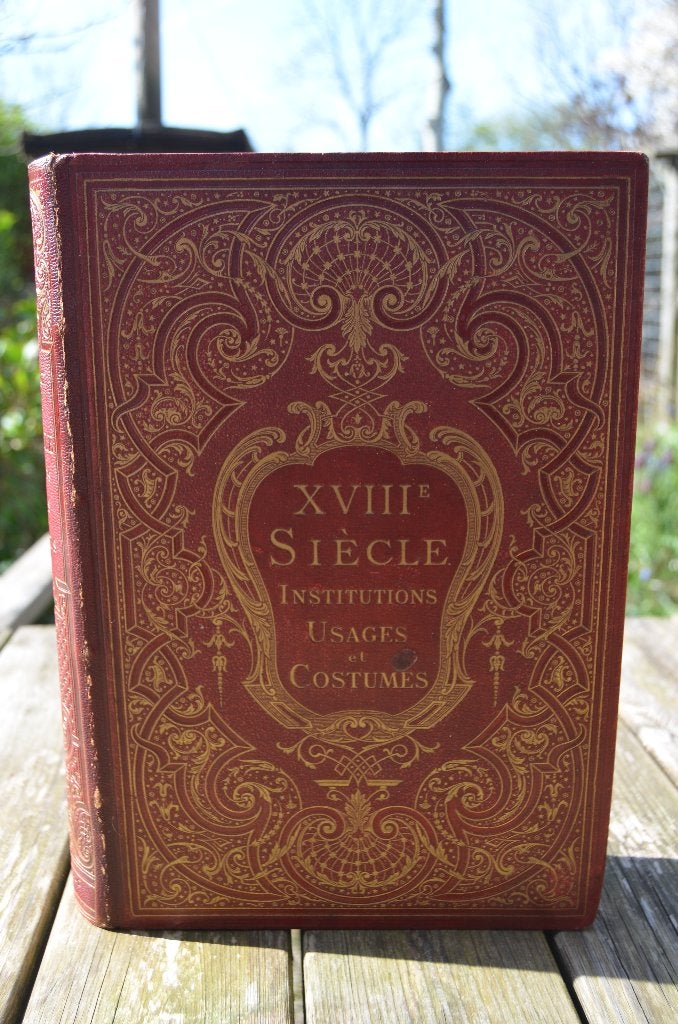 XVIIIe Siecle Institutions, Usages et Costumes Frans boek, Antiek en Kunst, Ophalen of Verzenden