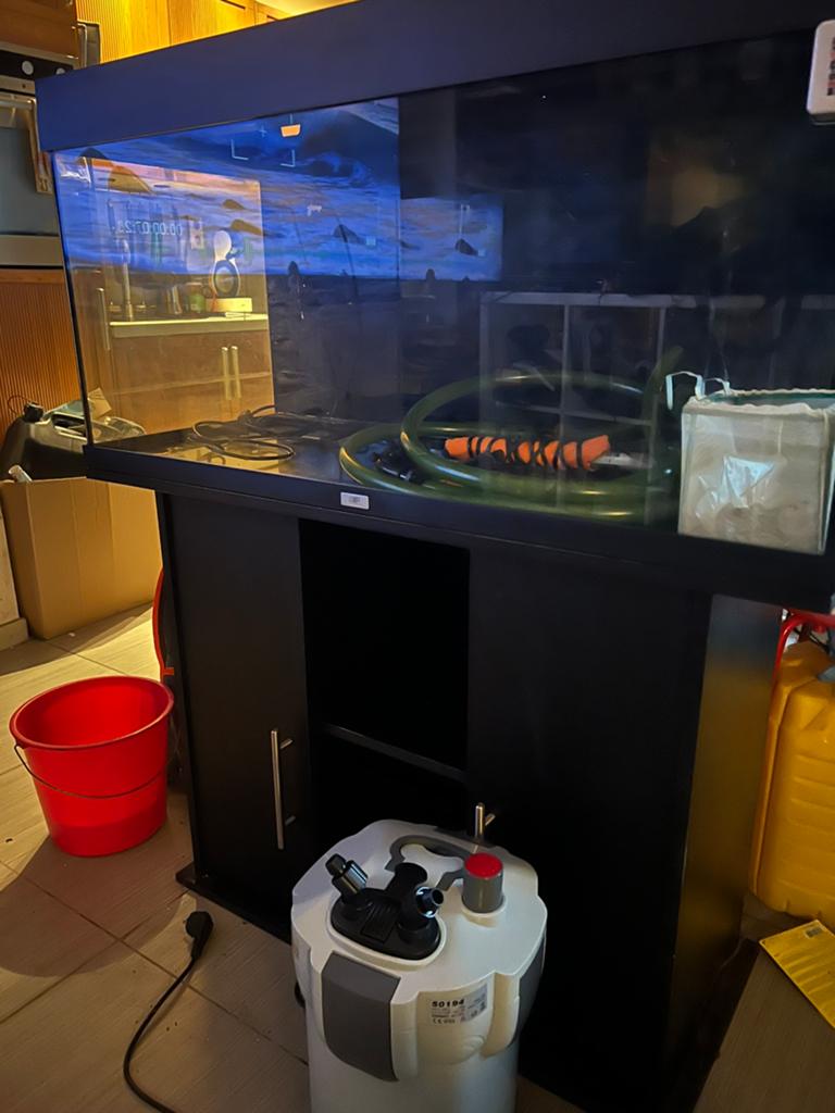Juwel Rio 180 aquarium + externe pomp 1500L/u, Dieren en Toebehoren, Ophalen, Verwarming, Gebruikt, Juwel