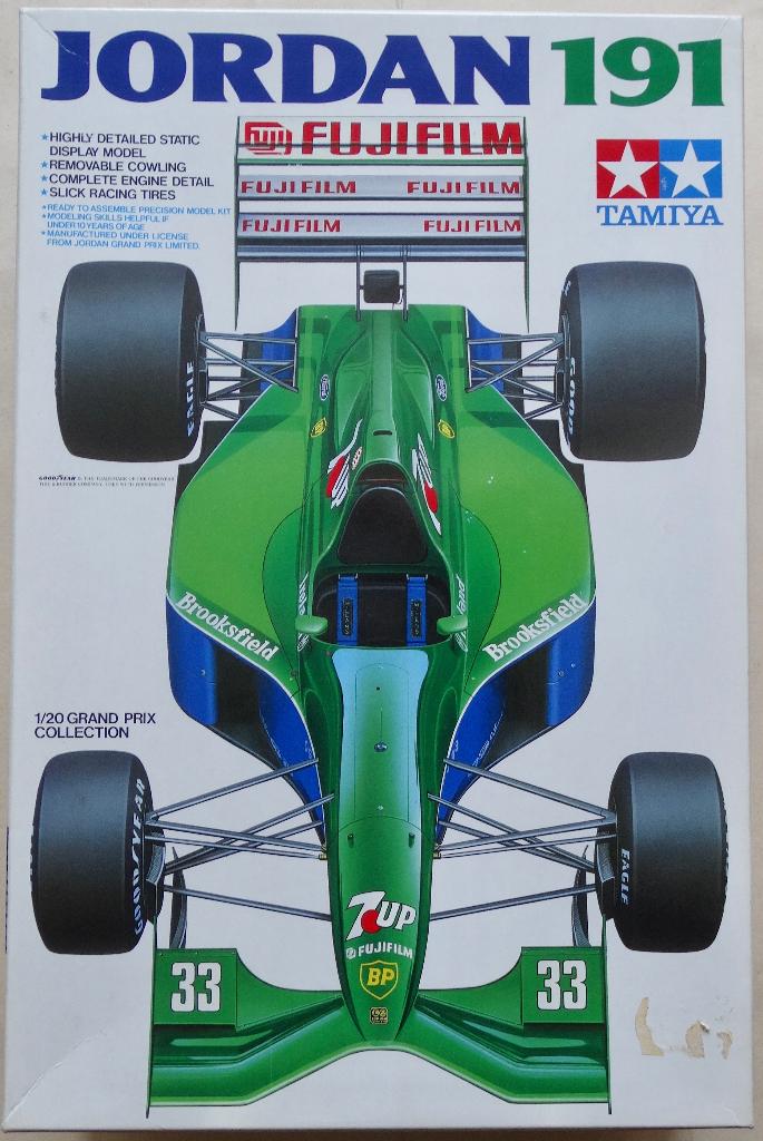 TAMIYA 1:20 - JORDAN 191, Hobby & Loisirs créatifs, Modélisme | Voitures & Véhicules, Neuf, Voiture, Plus grand que 1:32, Tamiya