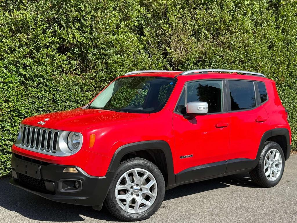 Jeep Renegade Renegade 2.0 MJD 4x4+NAVI+CUIR+AIRCO+JANTES+EU, Automaat, USB, 4 cilinders, Leder