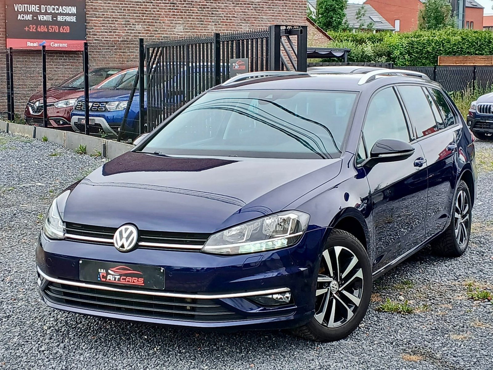 Volkswagen Golf Variant 2.0 SC TDI IQ. Drive DSG Garantie, Auto's, Automaat, 4 cilinders, Blauw, Bedrijf