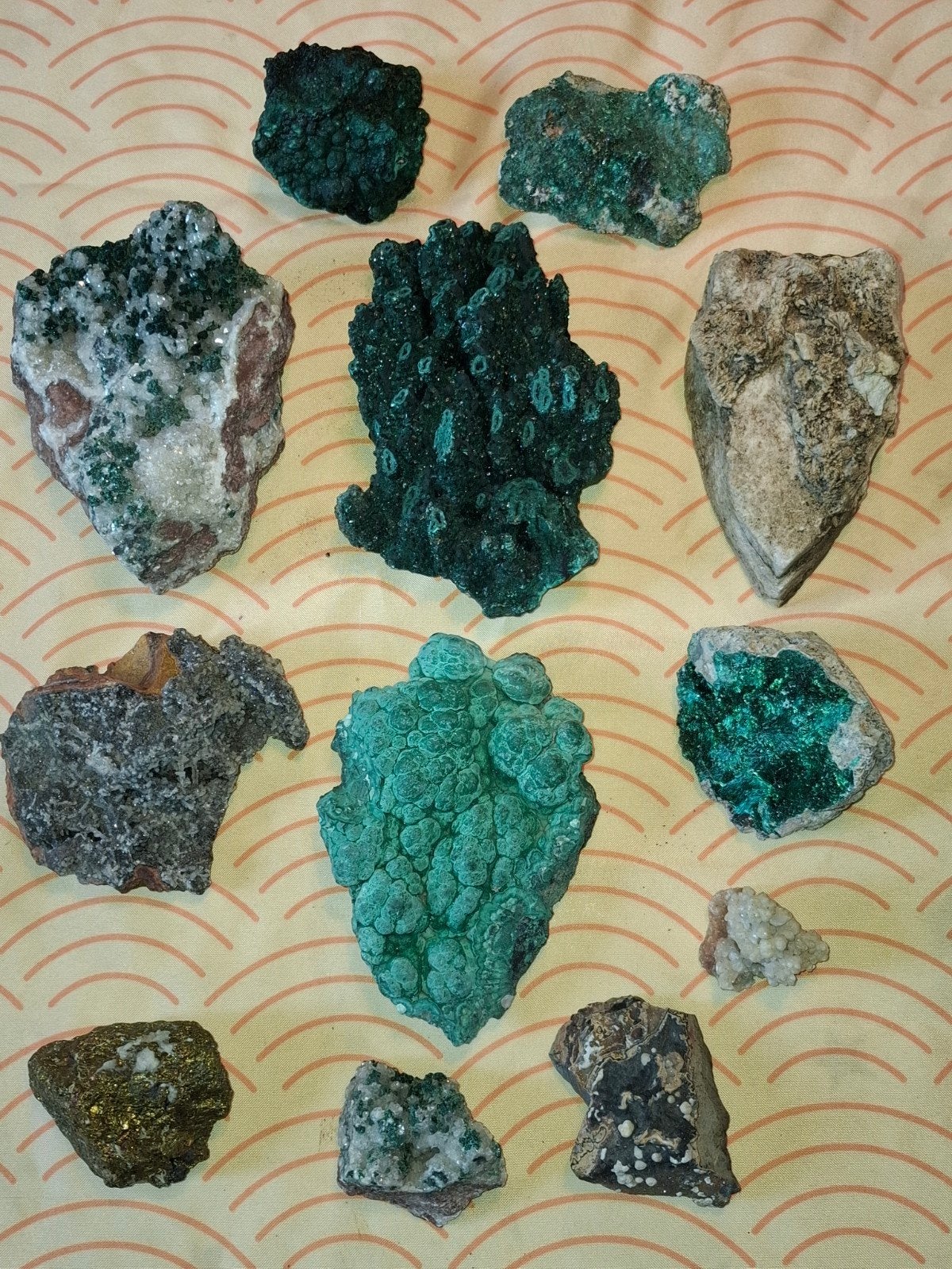 minerais en provenance du Zaire, Collections, Enlèvement