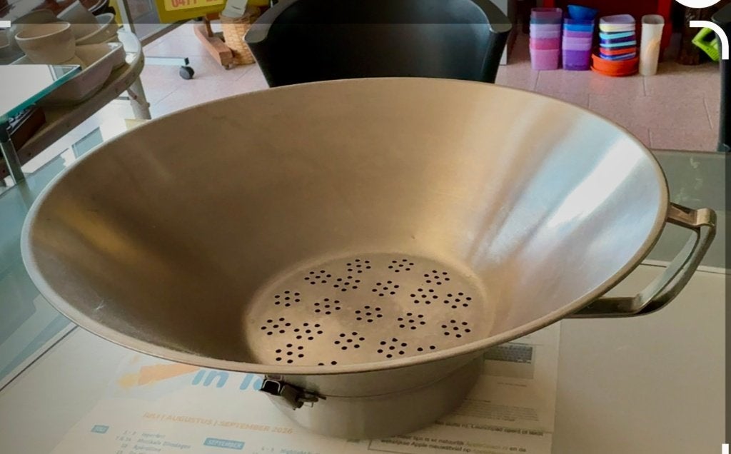 Passoire à frites en acier inoxydable PRO, Articles professionnels, Enlèvement