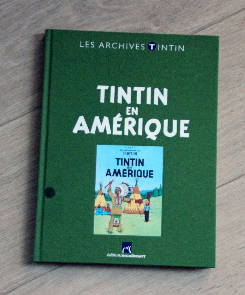 Les archives de Tintin en Amérique Hergé Kuifje, Envoi, Tintin, Comme neuf