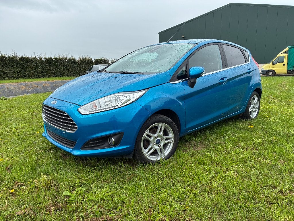 Ford Fiesta, Auto's, Euro 5, Zwart, Blauw, Bedrijf