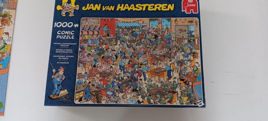 Jan van Haasteren puzzel van 1000 stukjes, 500 t/m 1500 stukjes, Zo goed als nieuw, Legpuzzel