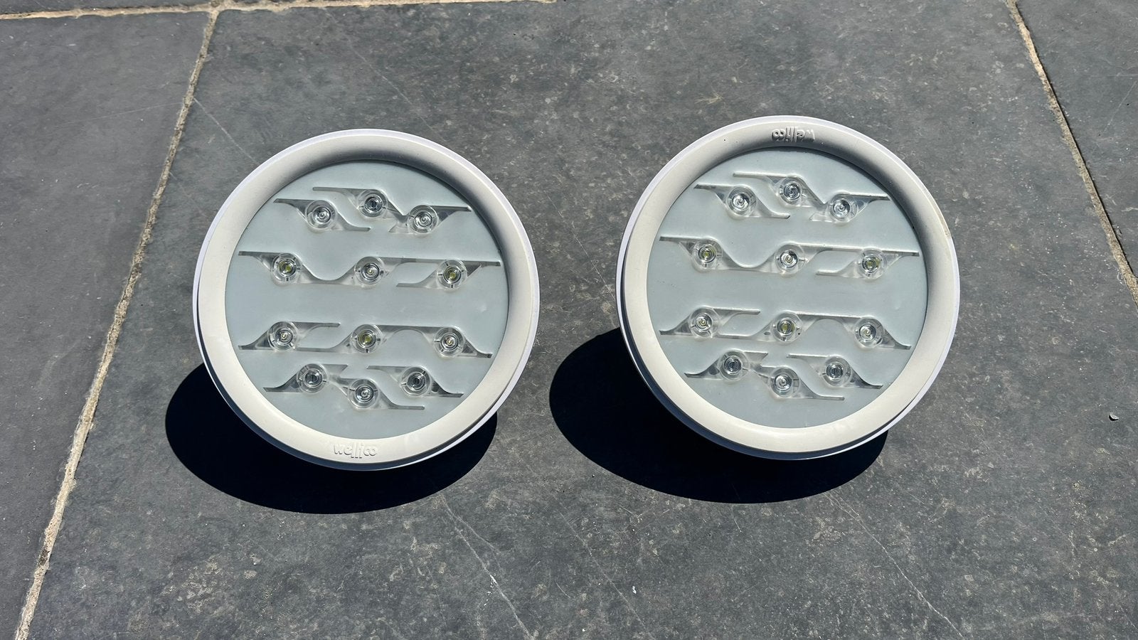 Led zwembadlamp Weltico 2stks, Ophalen, Zo goed als nieuw