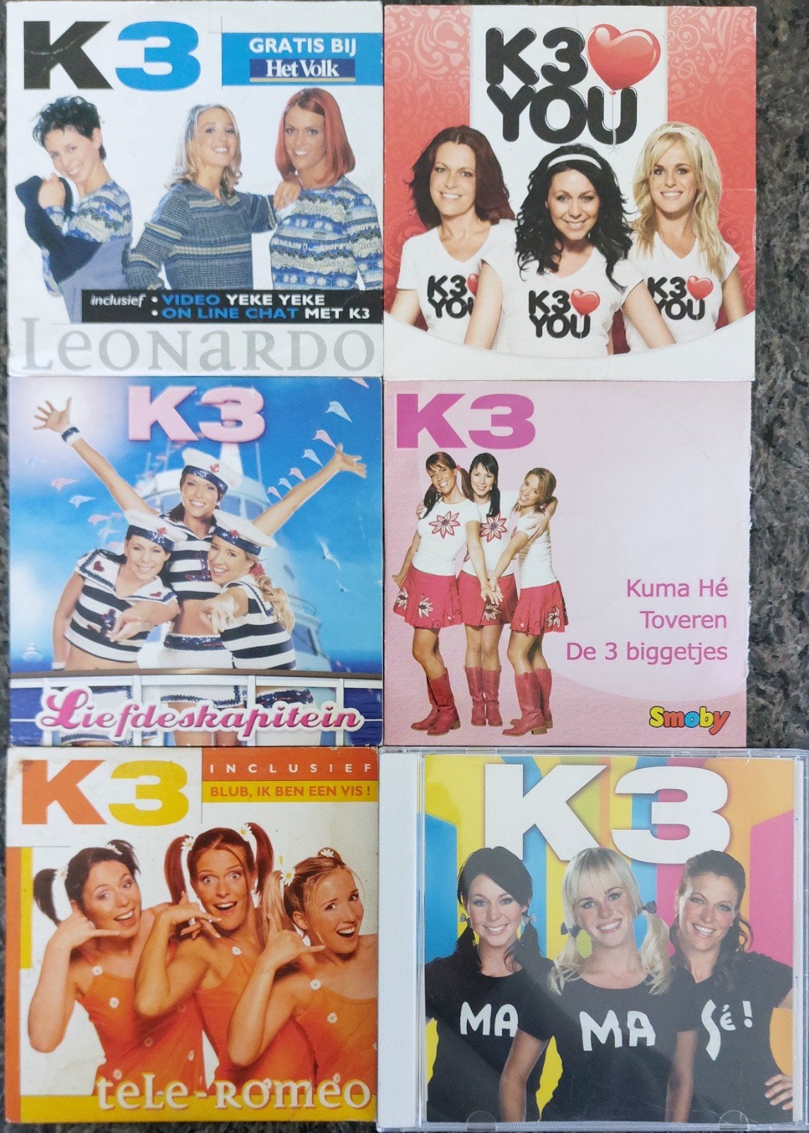 Cd/Singles K3, Ophalen of Verzenden