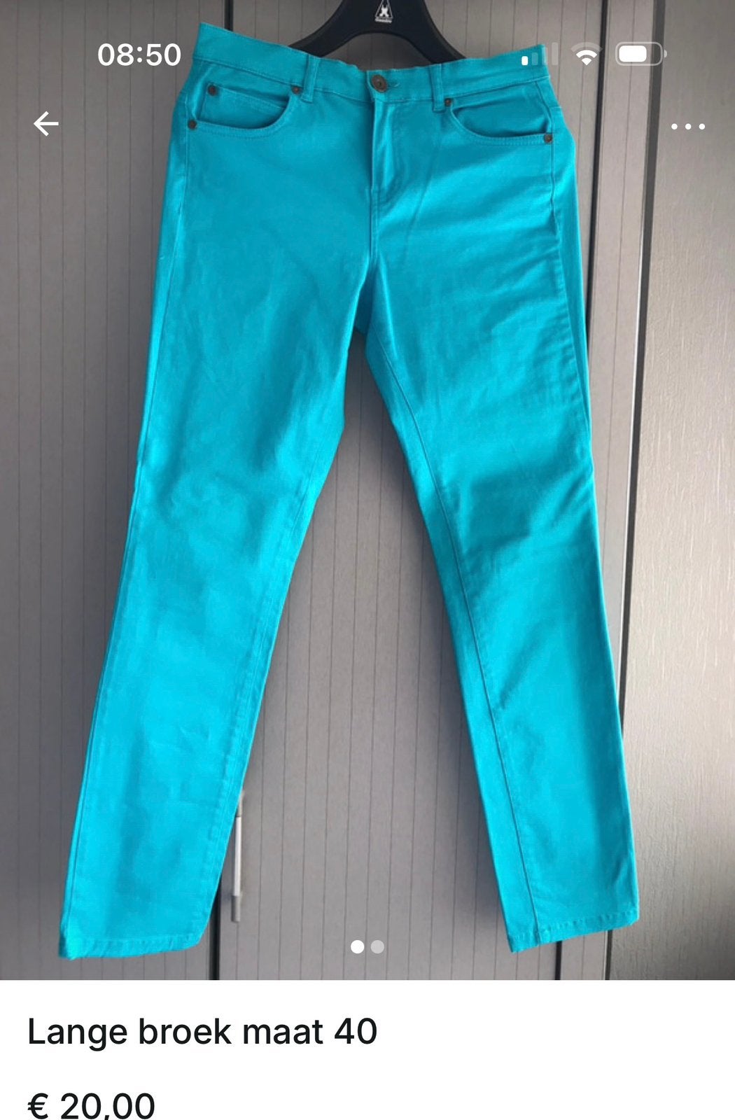 Pantalon stretch pour femme taille 40, Vêtements | Femmes, Enlèvement, Comme neuf, Taille 38/40 (M), Bleu