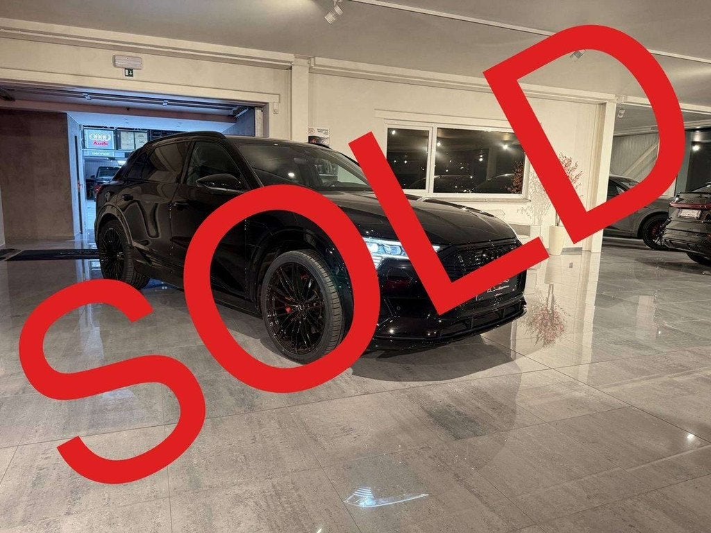 Audi Q8 e-tron SOLD BIJ GARAGE VRIENS YVES BV! (bj 2023), Auto's, Automaat, Zwart, Lichtsensor, 408 pk