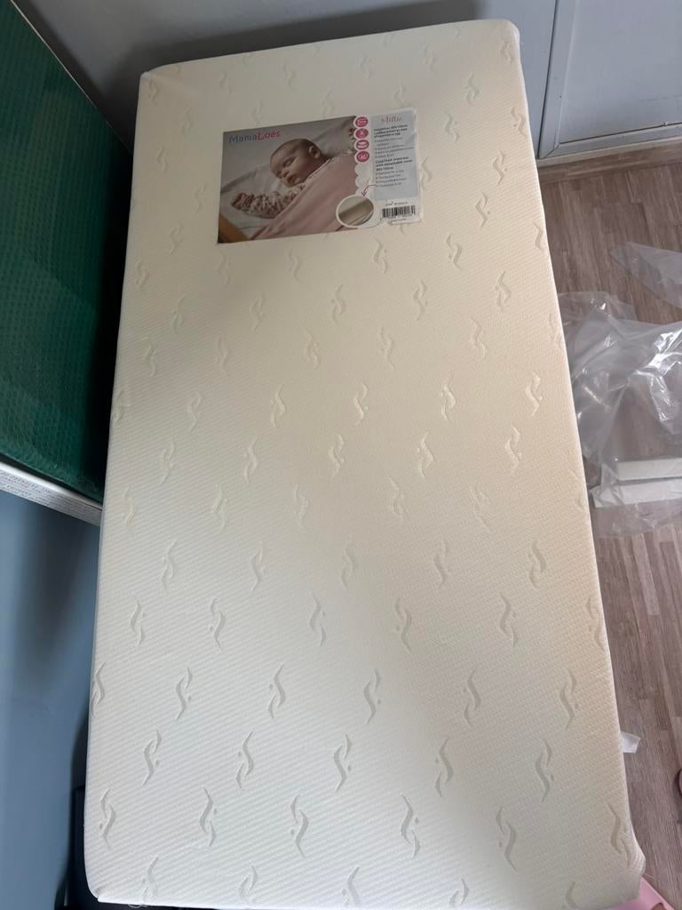 Matras baby 60x120, Enfants & Bébés, Chambre d'enfant | Linge de lit, Comme neuf, Enlèvement