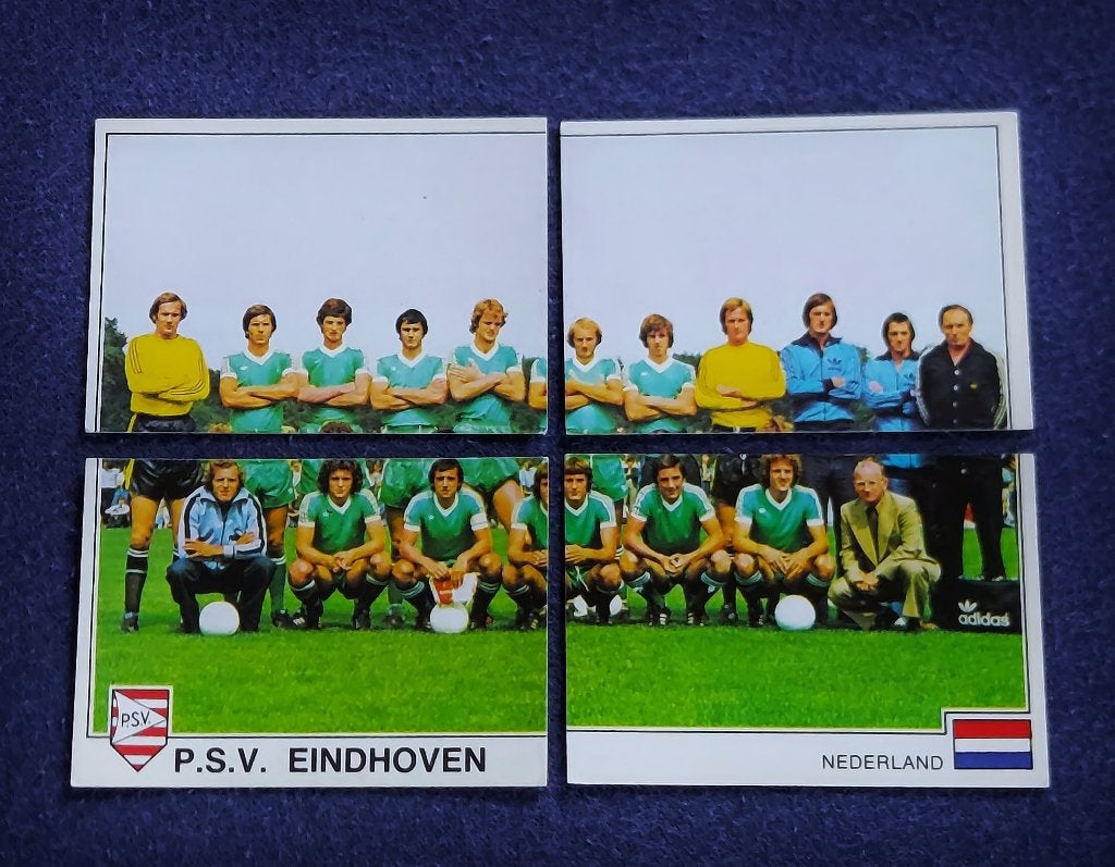 Panini stickers team PSV Eindhoven ' EK Euro 1979 ', Ophalen of Verzenden, Nieuw, Meerdere stickers