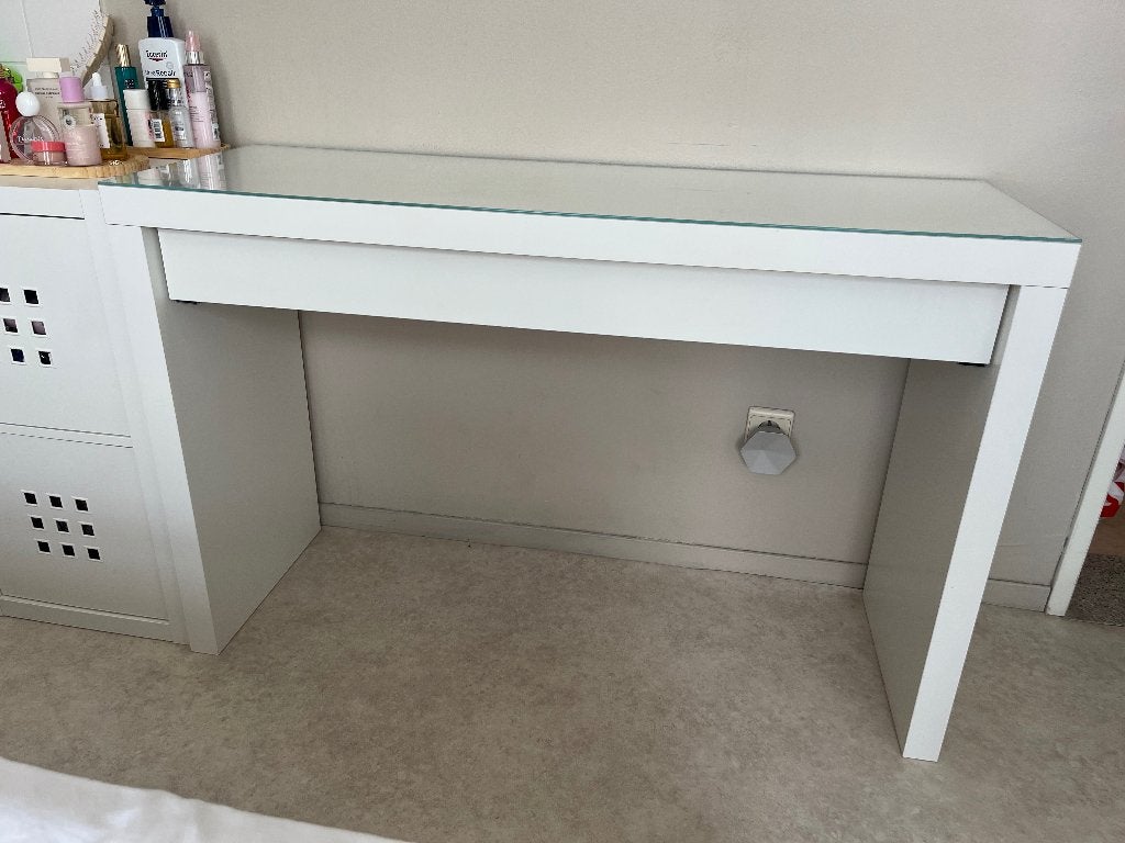 Coiffeuse IKEA MALM, Ophalen, Zo goed als nieuw, Hout