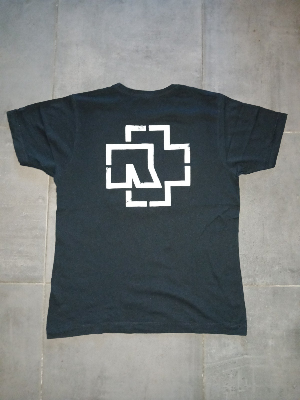 T-Shirt Rammstein, Kleding | Heren, Ophalen of Verzenden, Zo goed als nieuw, Maat 52/54 (L), Meerkleurig