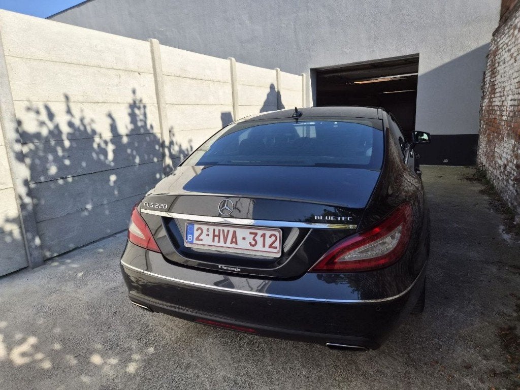 Mercedes CLS 220d, Auto's, Automaat, 4 deurs, Zwart, Zwart