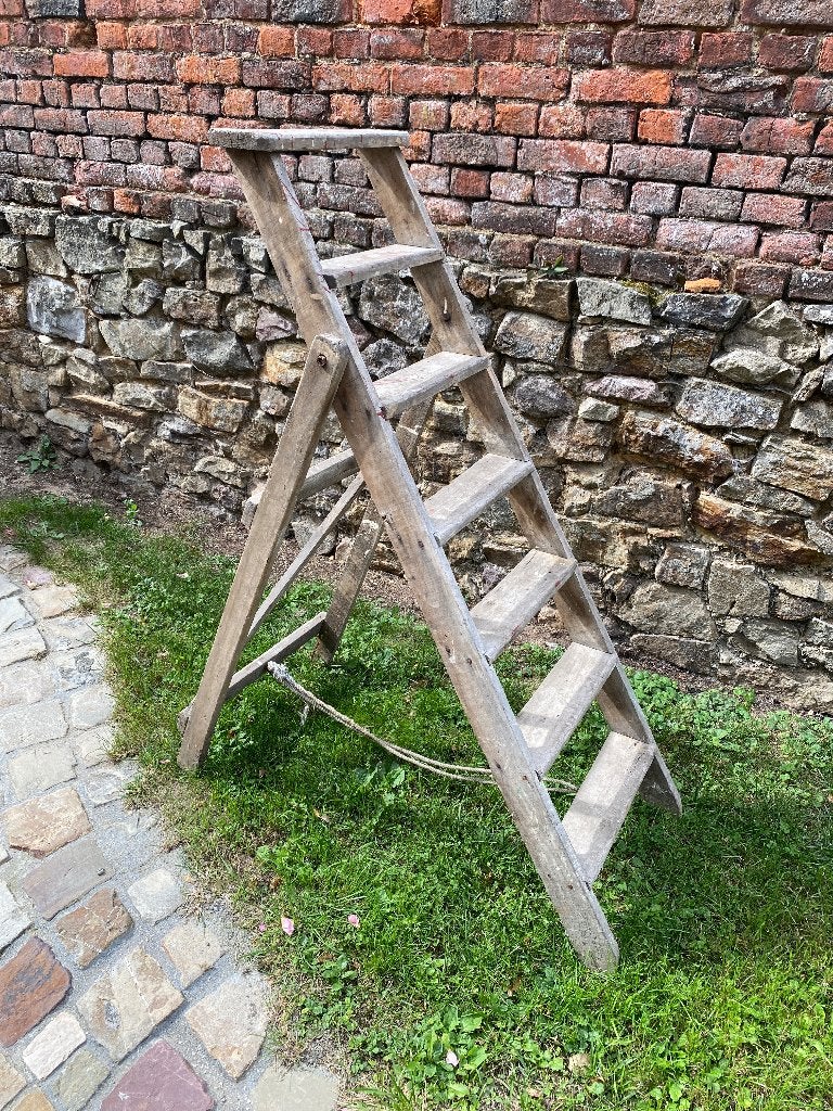Ancienne échelle de peintre, Ophalen, Gebruikt, Ladder, Minder dan 2 meter