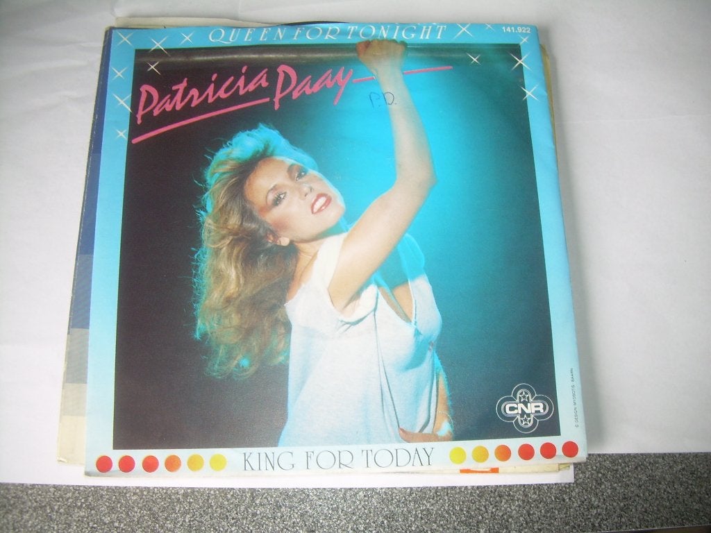 45 T SINGLE - Patricia Paay ‎– Queen For Tonight, Cd's en Dvd's, Vinyl Singles, 7 inch, Ophalen of Verzenden, Pop, Single