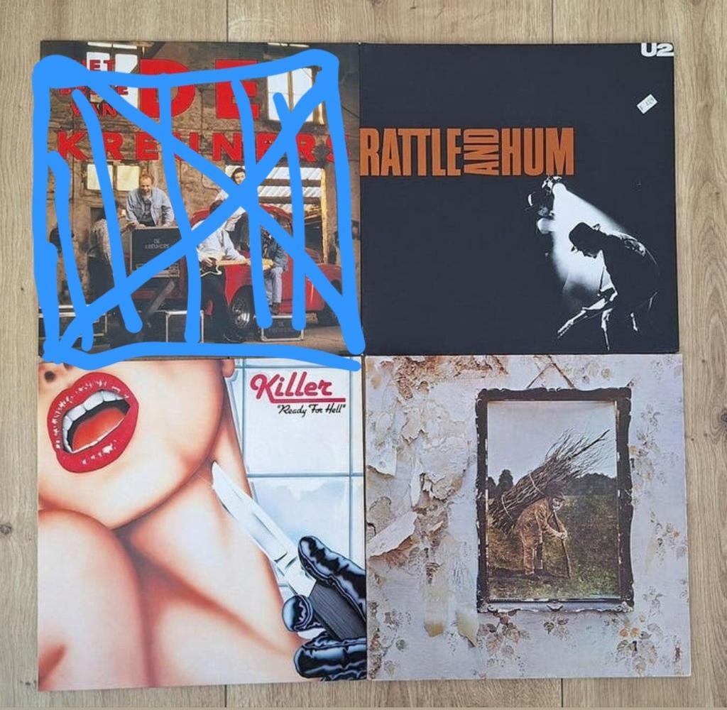 Lp's, Ophalen of Verzenden