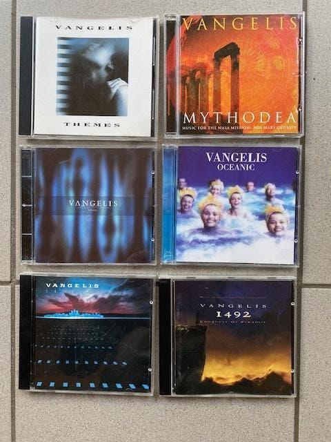 CD Vangelis - set van 6 cd's, Ophalen of Verzenden, Gebruikt, Overige genres