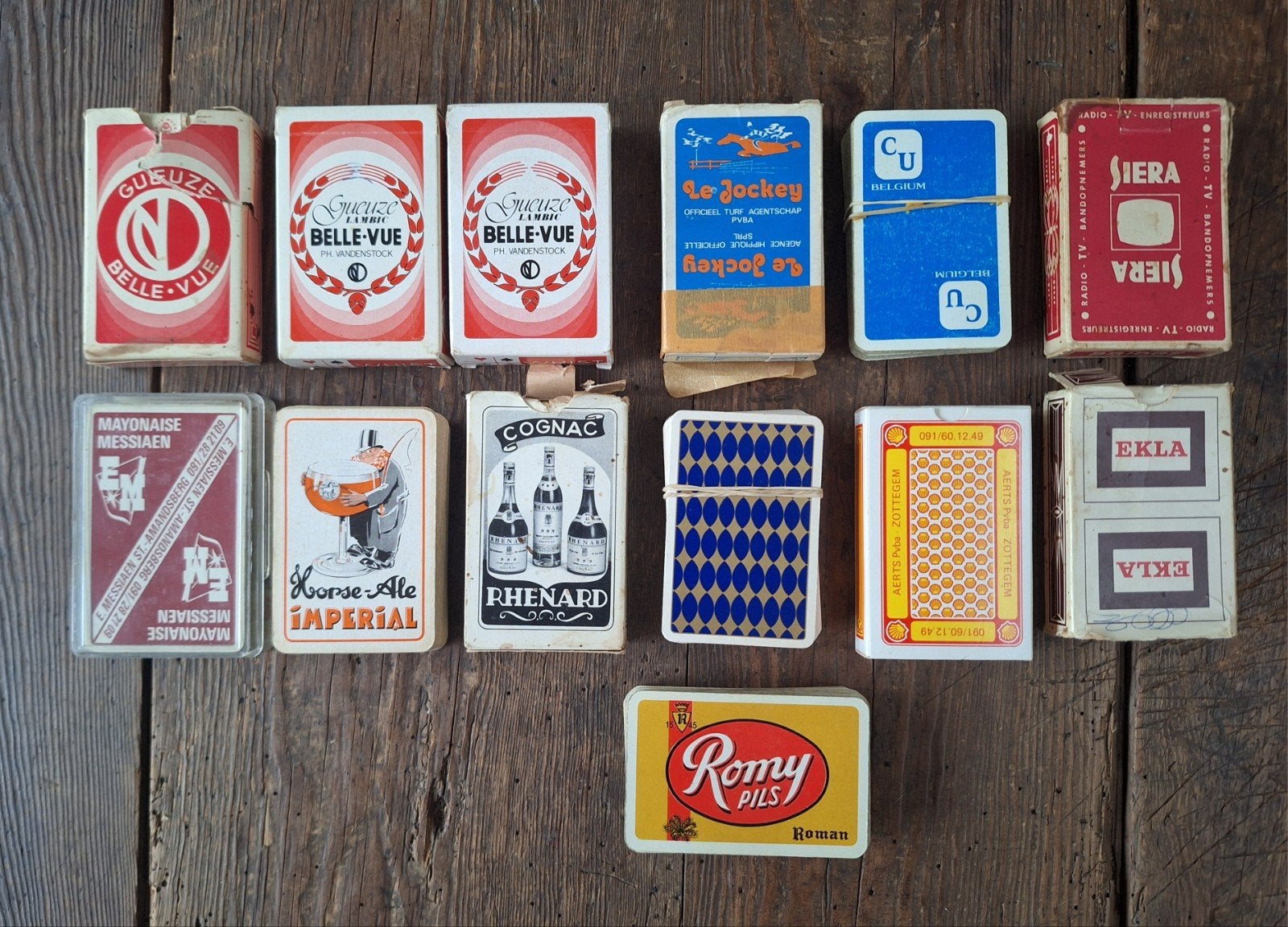lot oude speelkaarten, Verzamelen, Ophalen of Verzenden