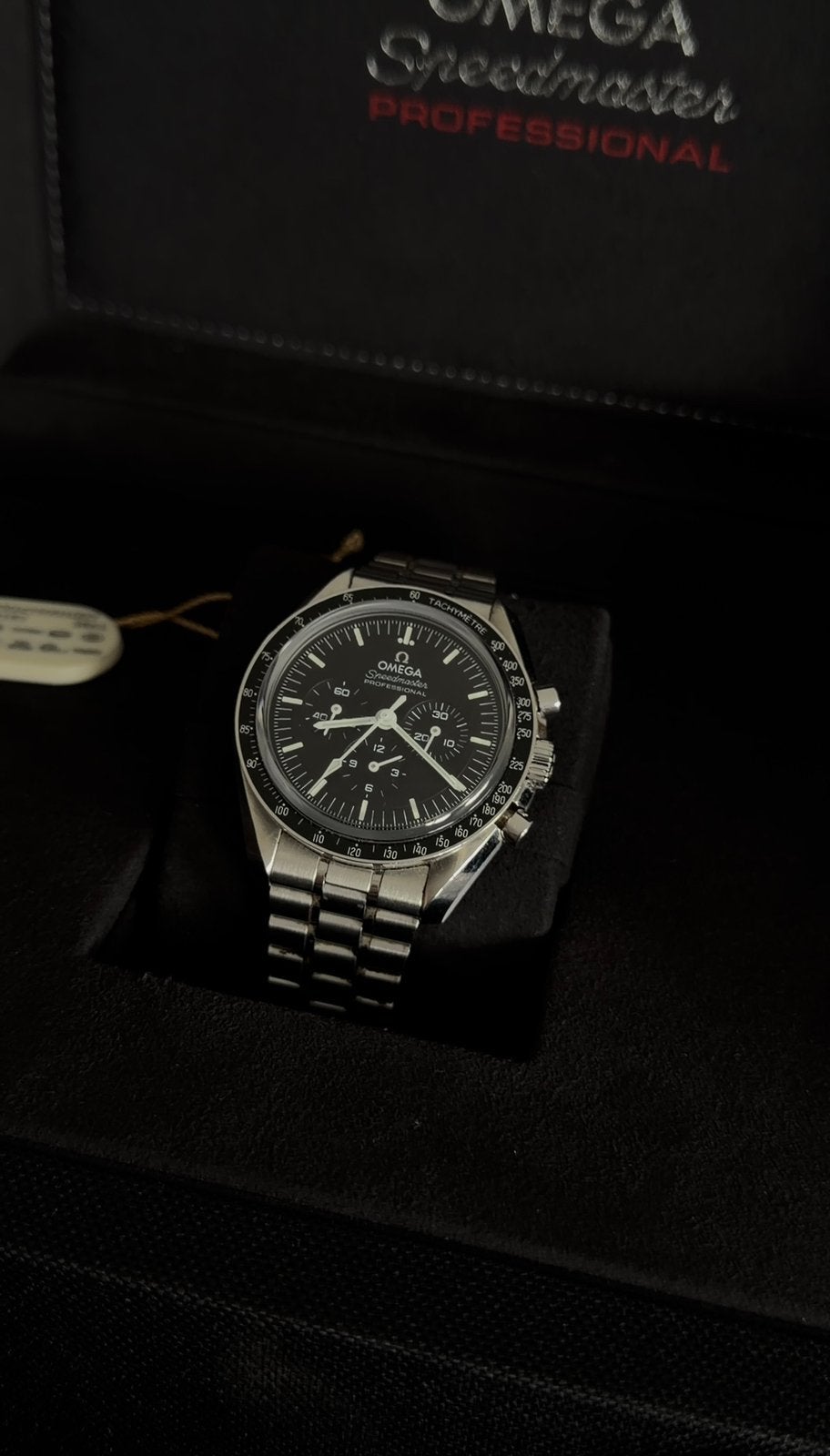Omega Speedmaster Professionnal Moonwatch FULL SET, Enlèvement ou Envoi, Omega, Acier, Acier