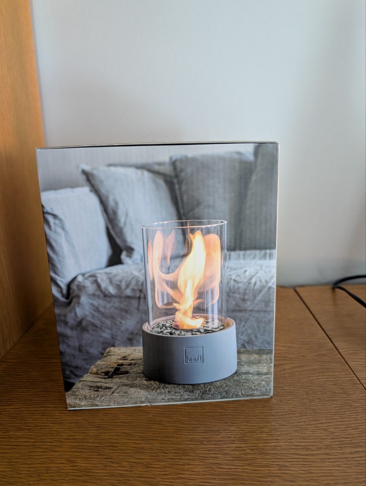 Stone Fire . merk : Leeff .kleur grijs, Maison & Meubles, Enlèvement