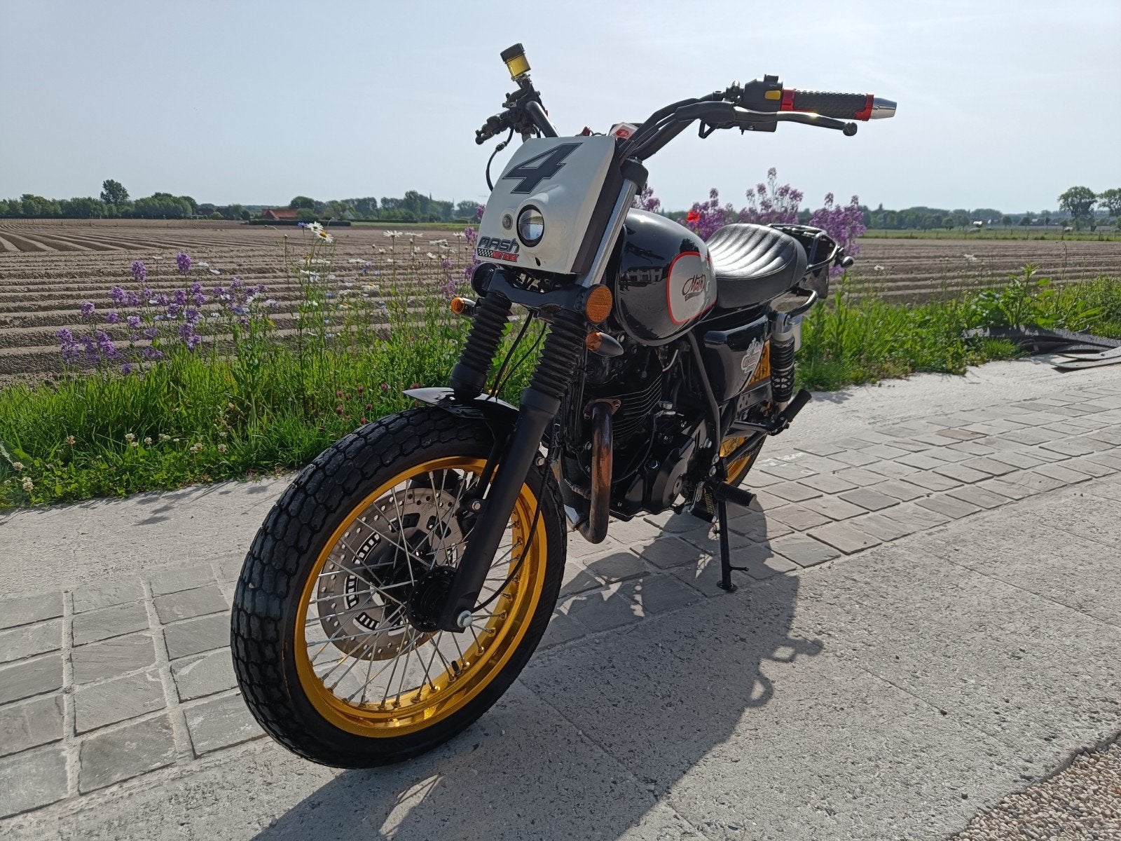 MASH Dirt Track 250. Weinig kms!, Motoren, 250 cc, Gebruikt, Particulier, Handgeschakeld