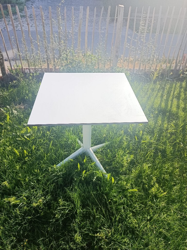 Tafel, Huis en Inrichting, Ophalen, Kunststof, Gebruikt, 50 tot 100 cm