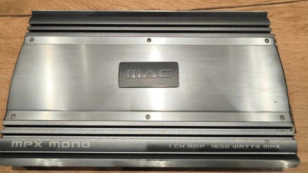 Ampli Mac Audio Subwoofer 1500w, Enlèvement