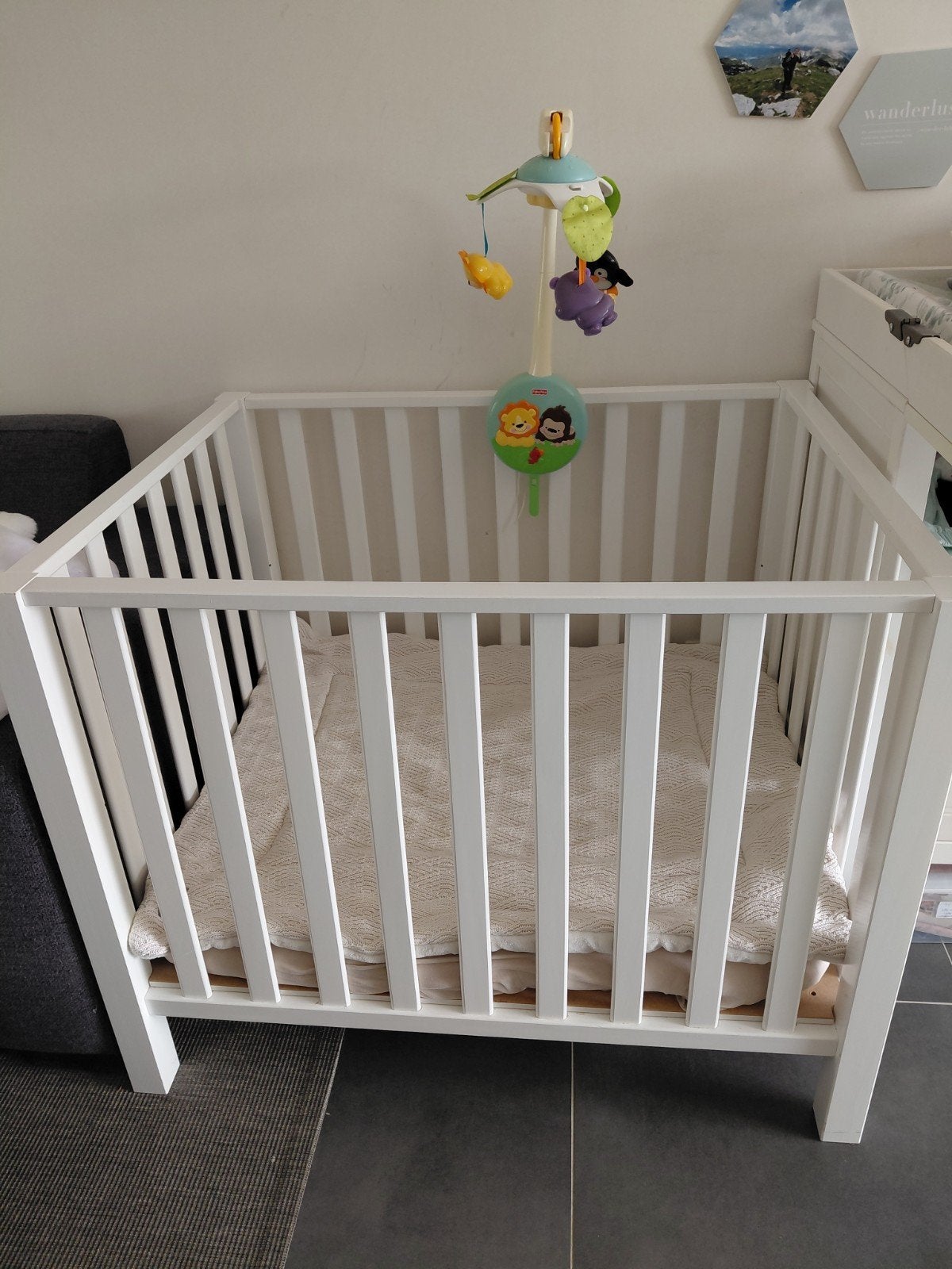Bopita park, parklegger, matrasovertrek, matras en mobiel, Kinderen en Baby's, Ophalen