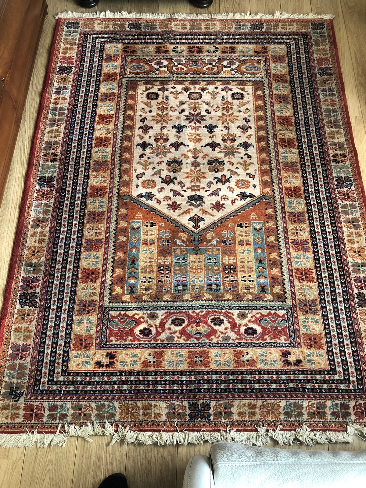 TAPIS EN LAINE À IMPRIMÉ CHAMERE, Maison & Meubles, Ameublement | Revêtements de sol, KLASSIEK, Autres couleurs, Comme neuf, Enlèvement
