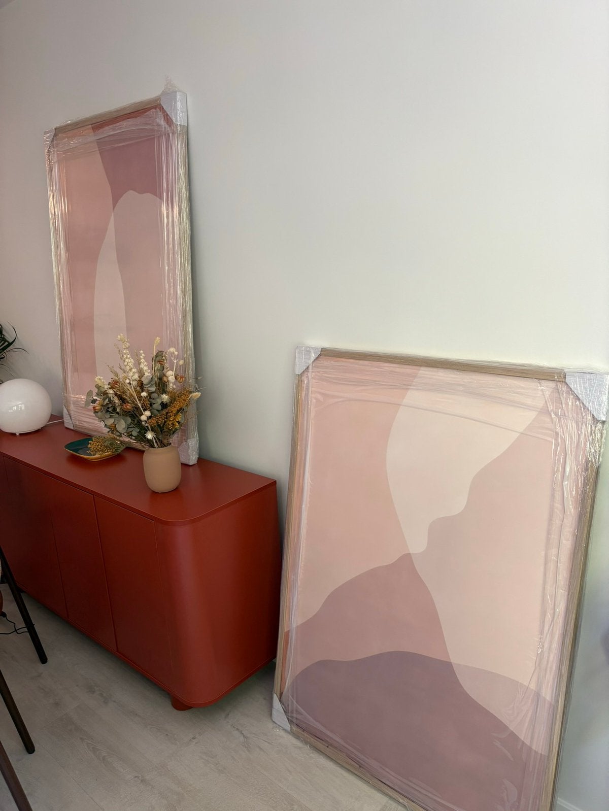 Tableaux decoratifs et cadres bois naturel A0, Neuf, Avec verre, 84 cm, Multicolore