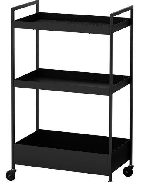 Table roulante IKEA NISSAFORS (50.5x30x83), 25 à 50 cm, Industrieel, Modern/Minimalistisch, 50 à 100 cm, Comme neuf