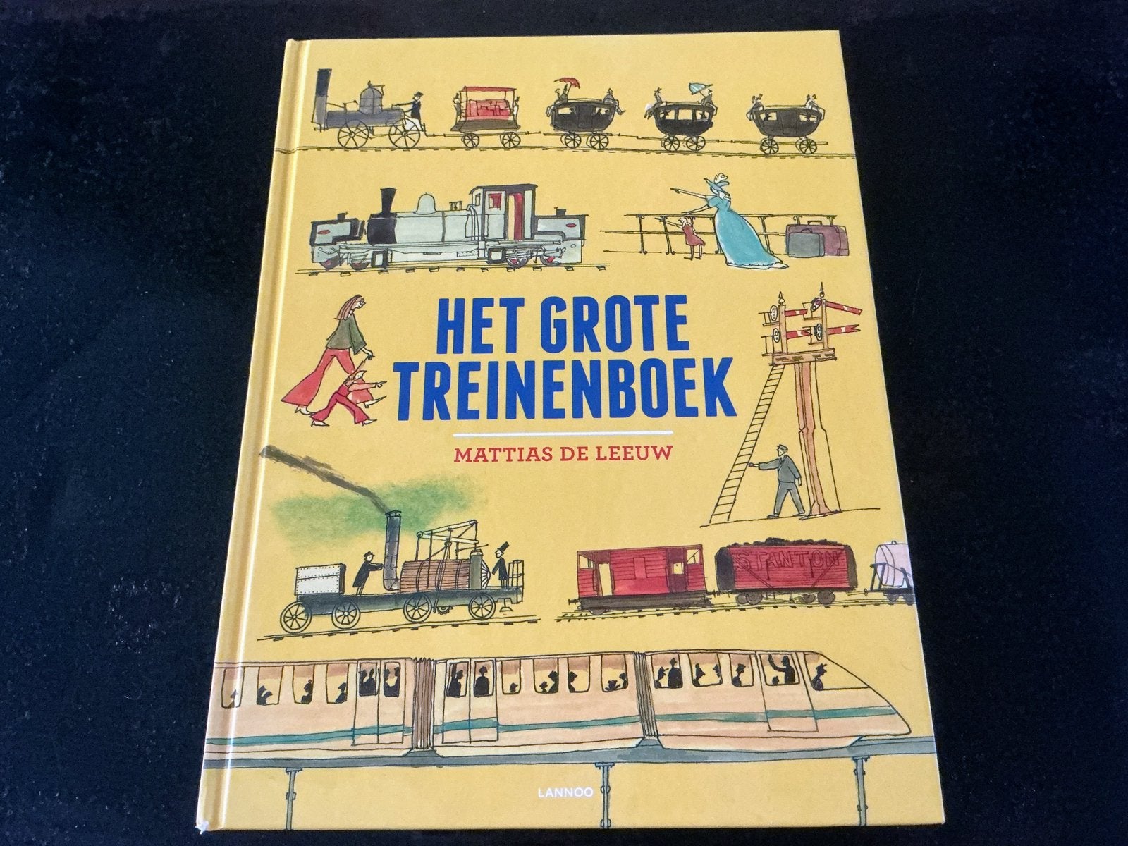 John Porter - Het grote treinenboek - verzending mogelijk, Ophalen, John Porter; Mattias De Leeuw