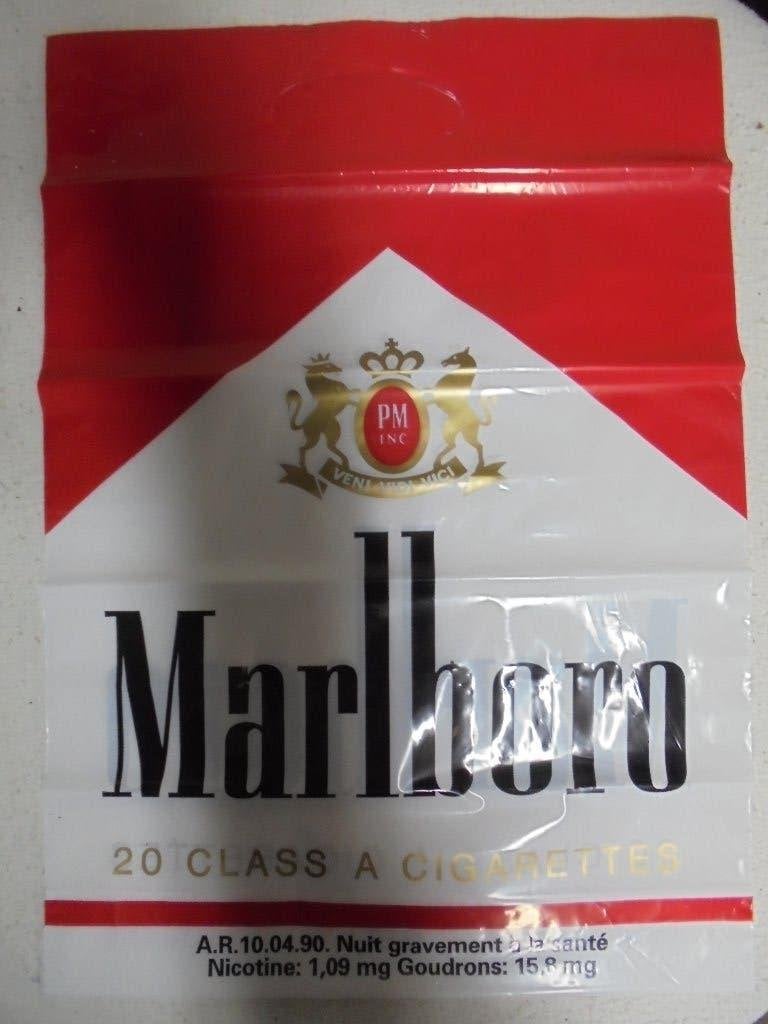 Vintage draagtasje Marlboro, Collections, Enlèvement ou Envoi, Neuf, Autres types