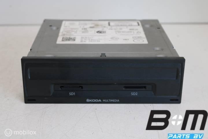 navigatie computer met DAB Skoda Rapid 5Q0035874C, Auto diversen, Autoradio's, Gebruikt