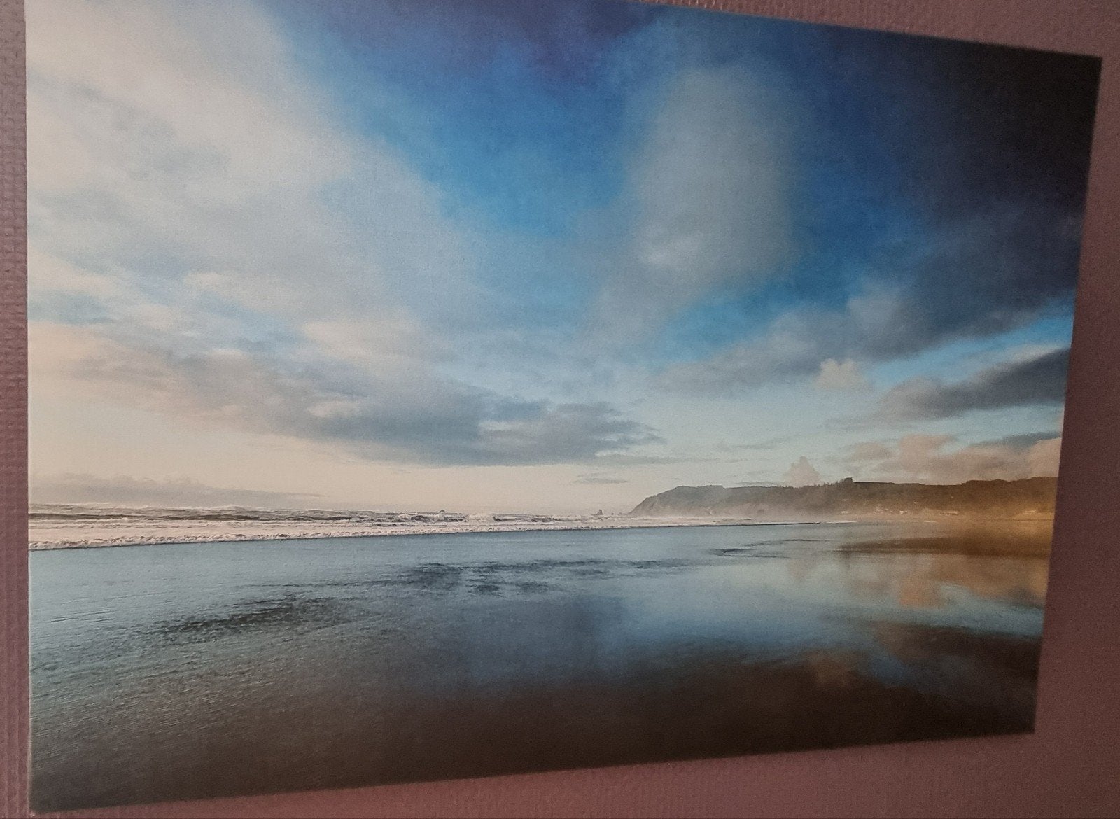 Peinture . Panorama sur la mer, Enlèvement, Toile