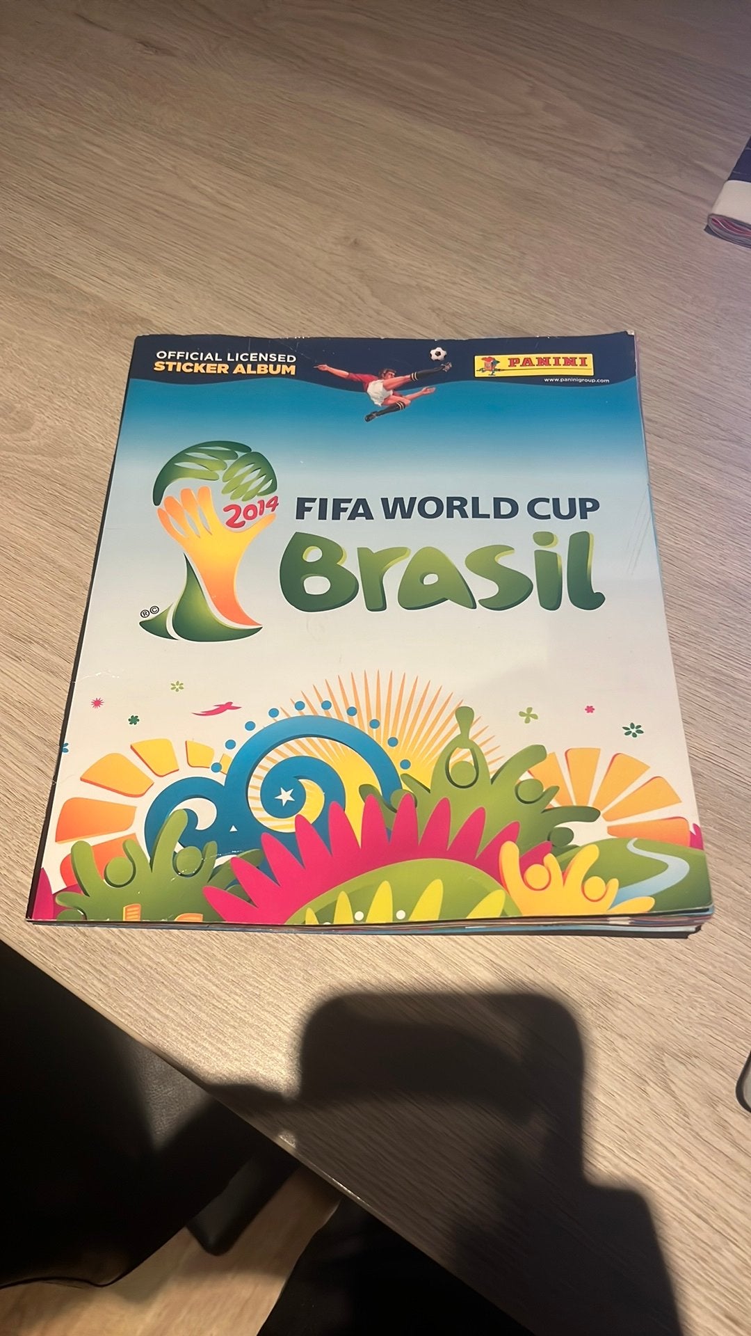 Panini wk 2014 complete originele set, Ophalen of Verzenden, Zo goed als nieuw, Sticker