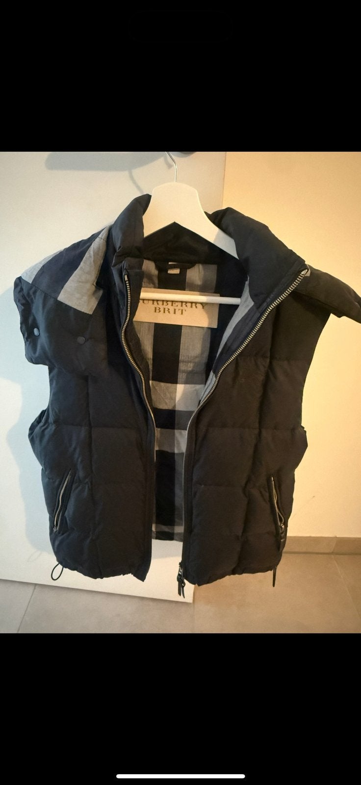 Veste sans manche Burberry authentique, Vêtements | Hommes, Enlèvement ou Envoi, Comme neuf