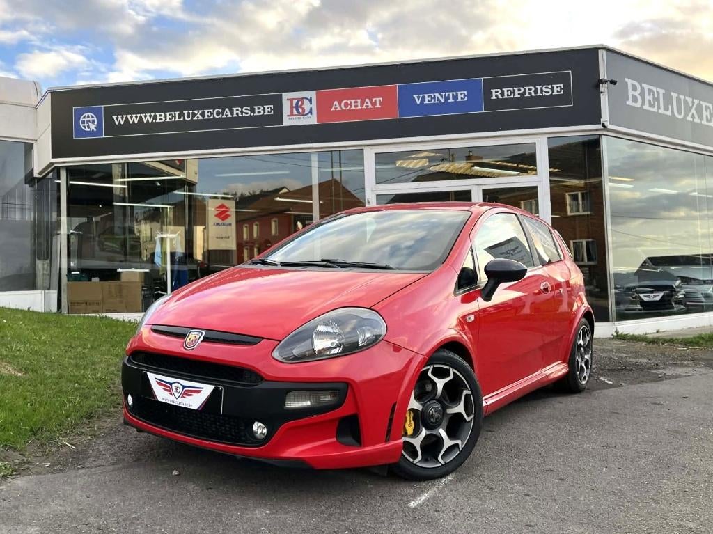 ABARTH PUNTO EVO 1.4*SABELT*SPORT*REG VTS*, Auto's, Voorwielaandrijving, Euro 5, Zwart, https://public.car-pass.be/vhr/2baff88a-dc2f-4b7f-9cda-ca973e3f0710