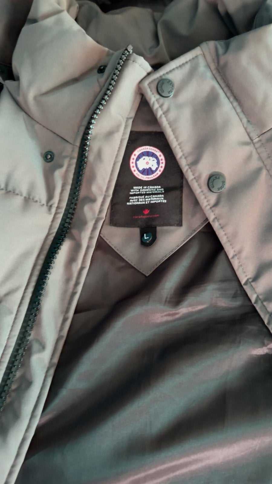 Canada goose jassen zwart en grijs, Vêtements | Hommes, Blousons sans Manches, Enlèvement, Neuf, Taille 52/54 (L), Gris