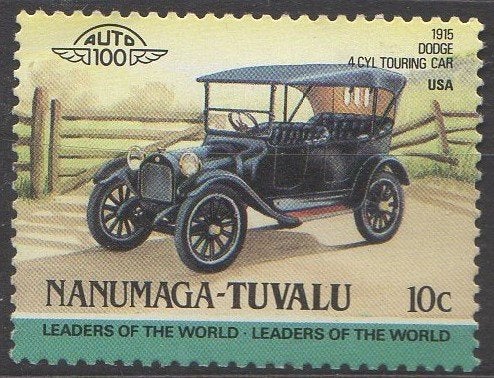 Nanumaga Tuvalu - Dodg4-cilinder touring car 1915 - 1984, Timbres & Monnaies, Enlèvement ou Envoi, Non oblitéré
