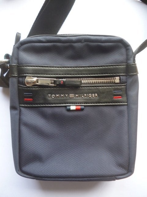 Sportief blauw schoudertasje / Manbag Tommy Hilfiger, Ophalen of Verzenden, Nieuw, Blauw
